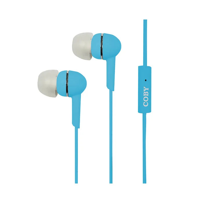Audífonos COBY CE102 Con Micrófono Y Bajos Potentes