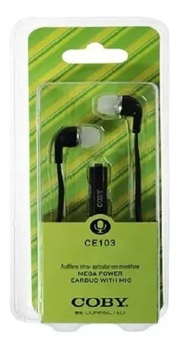 Audifonos COBY in ear CE103