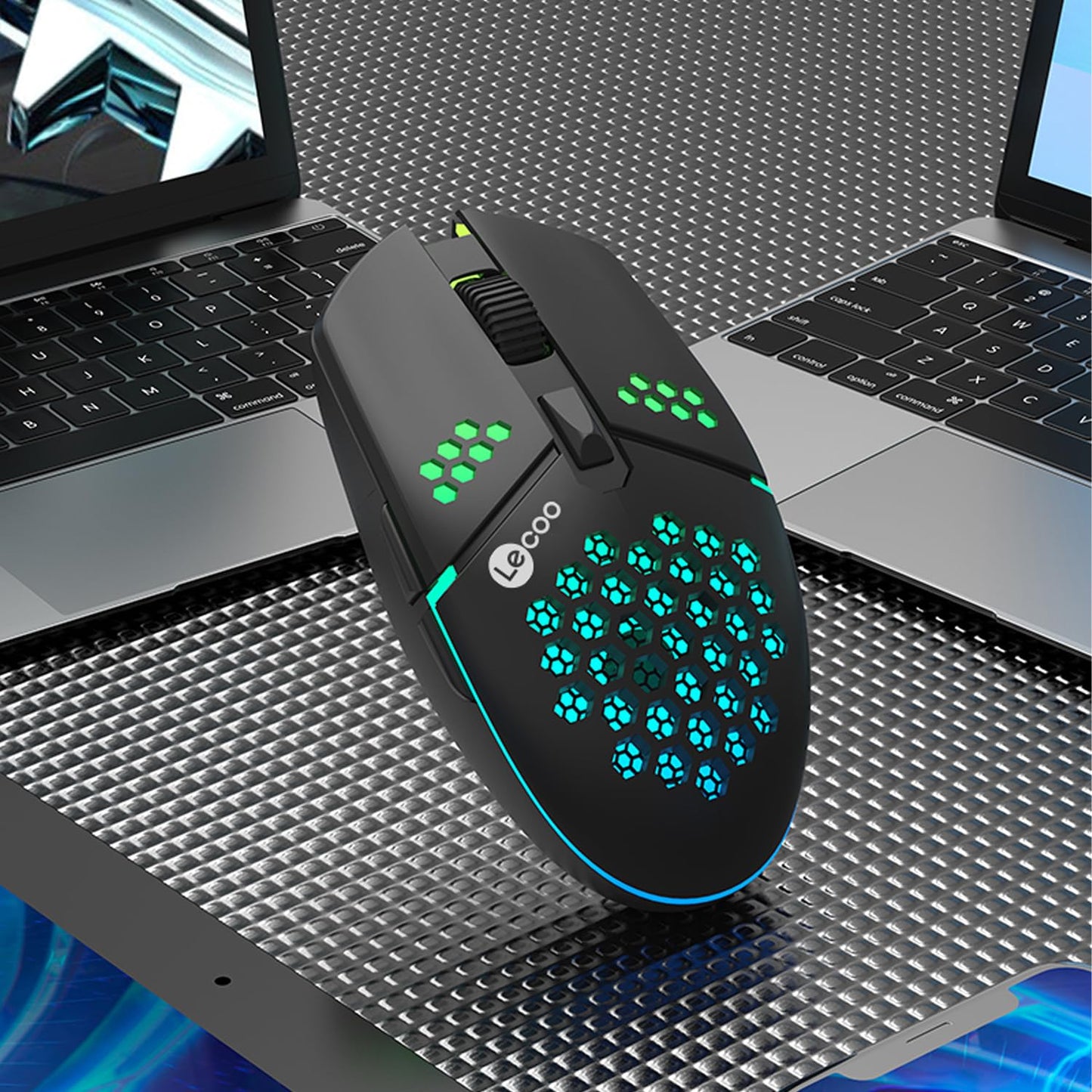 Mouse Gaming LECOO Ms105 Negro