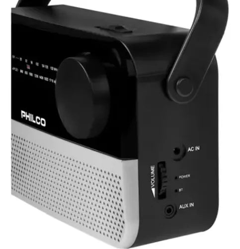 Radio Philco Portátil Am/fm/bluetooth - 110v Color Guinda
