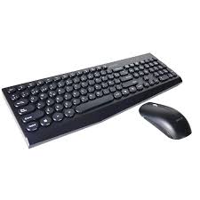 Combo Teclado y Mouse Inalámbrico Philips SPT6315 Negro