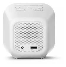 Despertador Philips Radio Pantalla Espejo TAR4406 Blanco