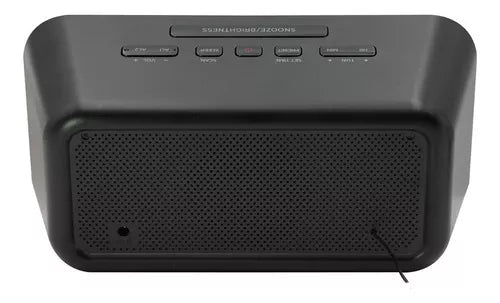 Radio Despertador Reloj Philips Digital Tar3306 Negro
