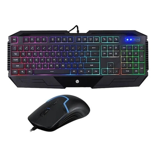 Combo GAMER HP - teclado y mouse GK1100 RGB