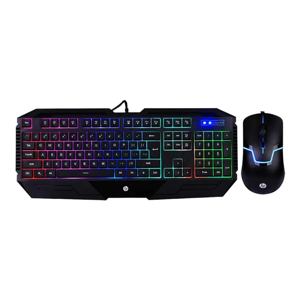 Combo GAMER HP - teclado y mouse GK1100 RGB
