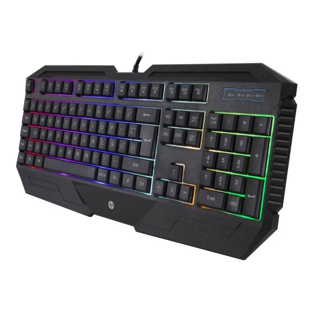 Combo GAMER HP - teclado y mouse GK1100 RGB