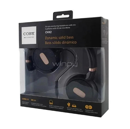 Audifonos Coby CHX2 DJ Style