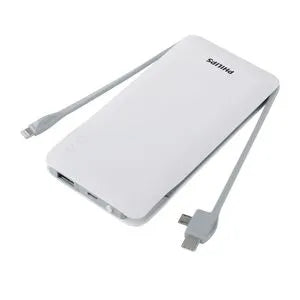 Power bank PHILCO de 10,000 mAh Cables integrados