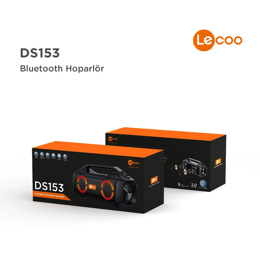 Parlante Portátil  Lecoo DS153 Bluetooth Iluminación Lenovo