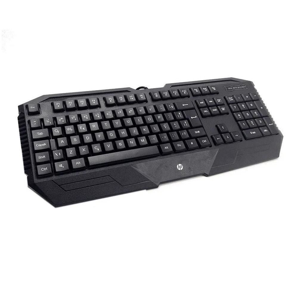 Teclado de membrana  HP GAMER K130 RGB