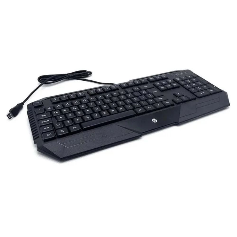 Teclado de membrana  HP GAMER K130 RGB