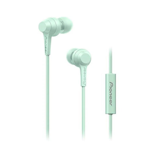 Audifonos Pioneer sec-1t-gr con microfono verde agua
